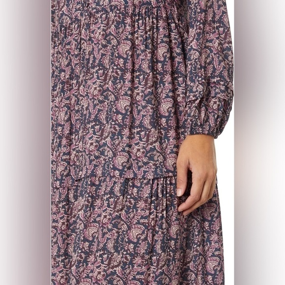 New! Faherty - Isabella Dress - Fiona Block Print 💗 sz XS NWOT - Picture 16 of 16